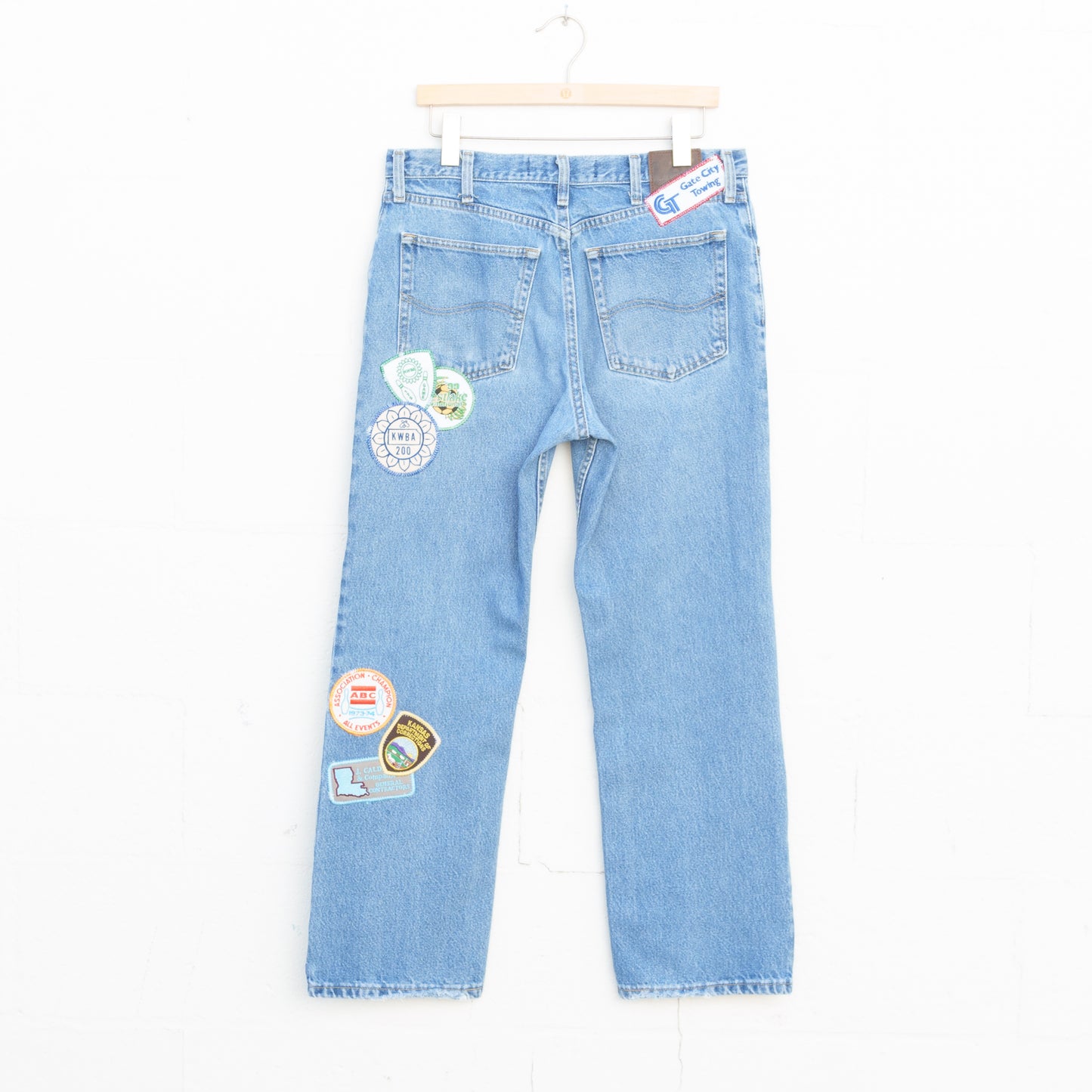 REWORKED LEVI DENIM PANTS 002 - 34" X 30"