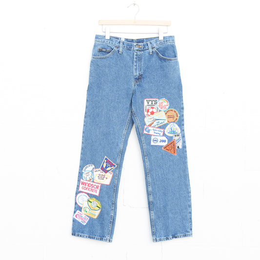 REWORKED DENIM PANTS 004 - 32" X 30"