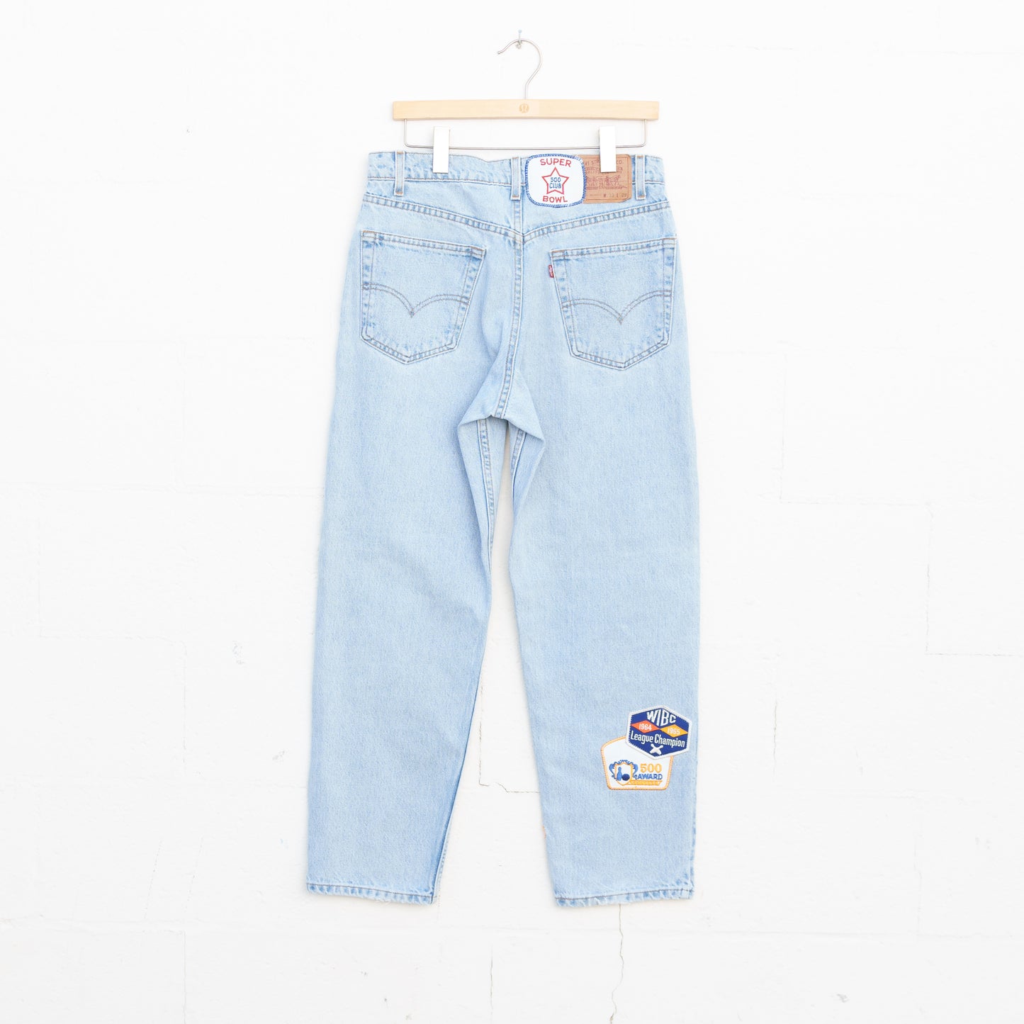 REWORKED LEVI DENIM PANTS 005 - 33" X 29"