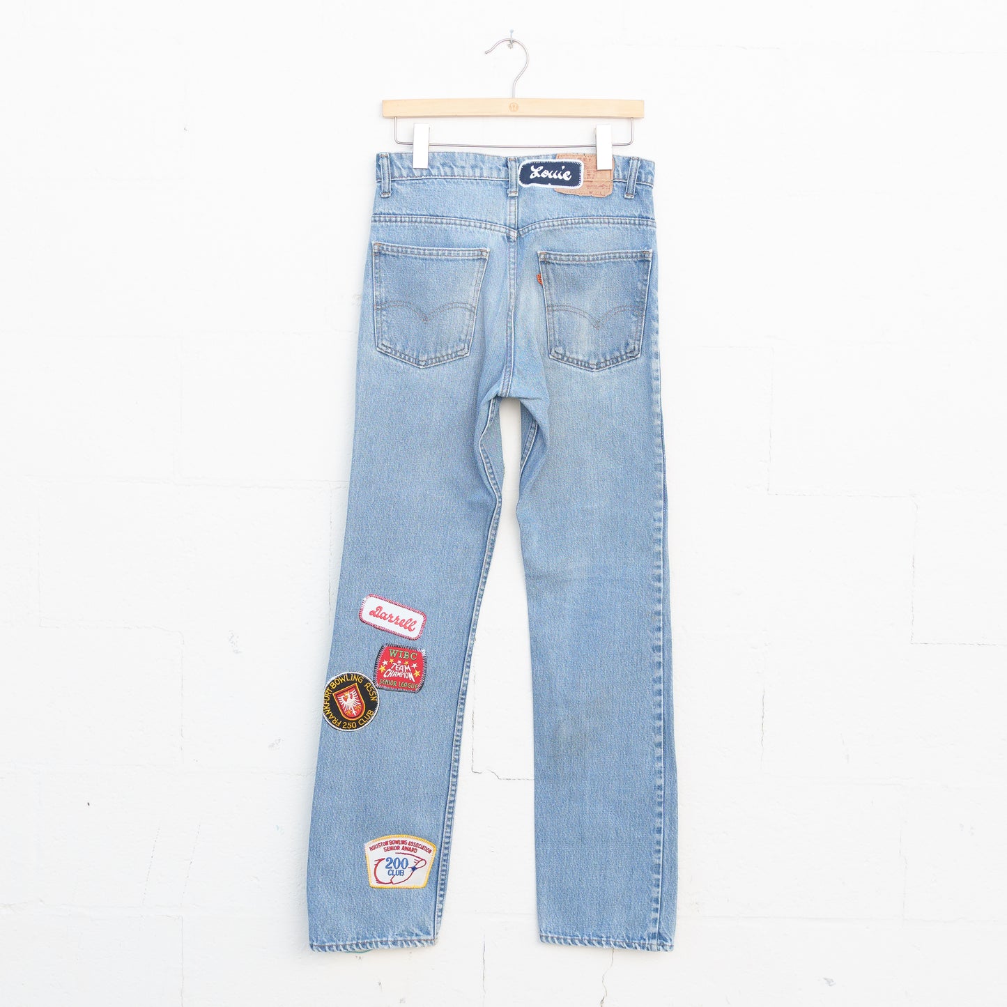 REWORKED LEVI DENIM PANTS 017 - 31" X 34"