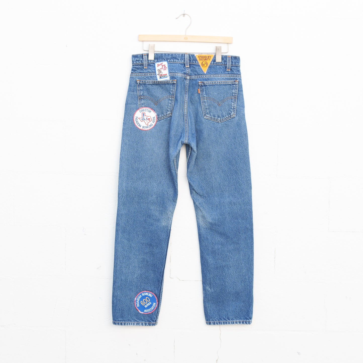 REWORKED LEVI DENIM PANTS 014 - 33" X 30"