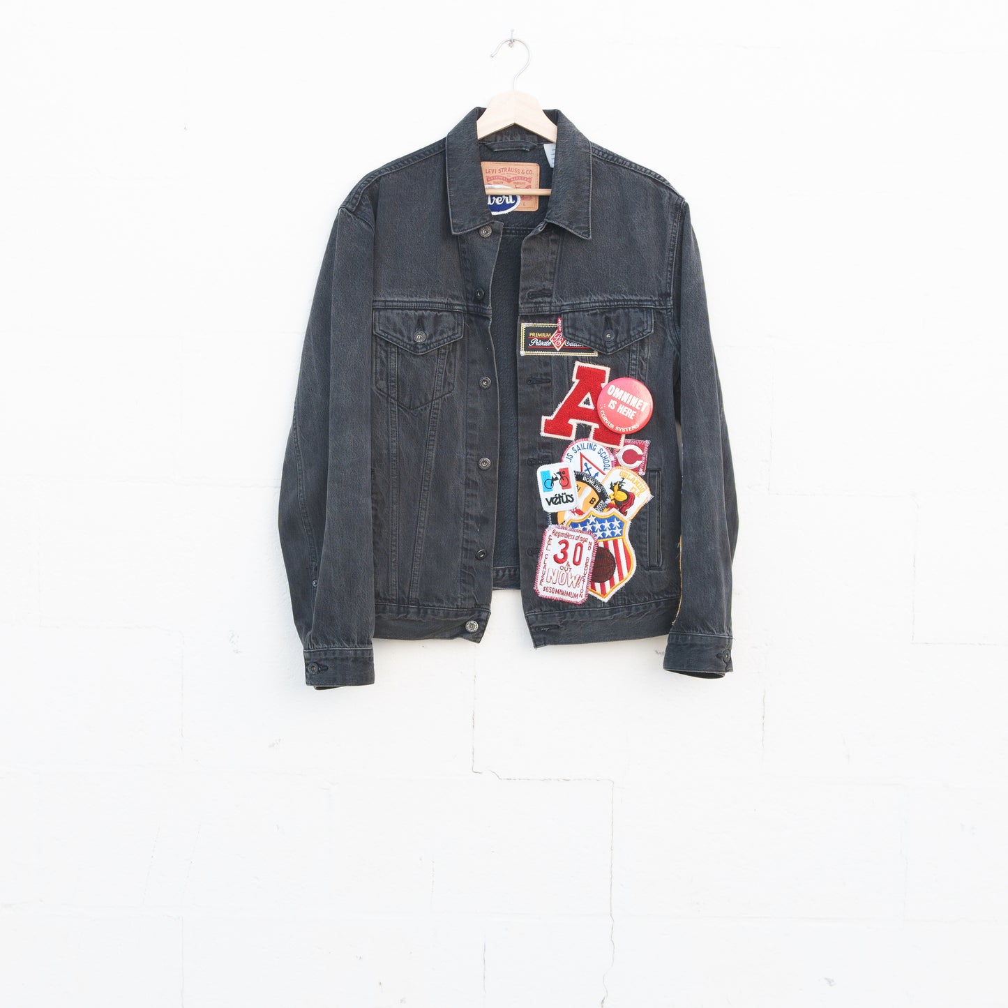 REWORKED LEVI DENIM JACKET 001 - LARGE