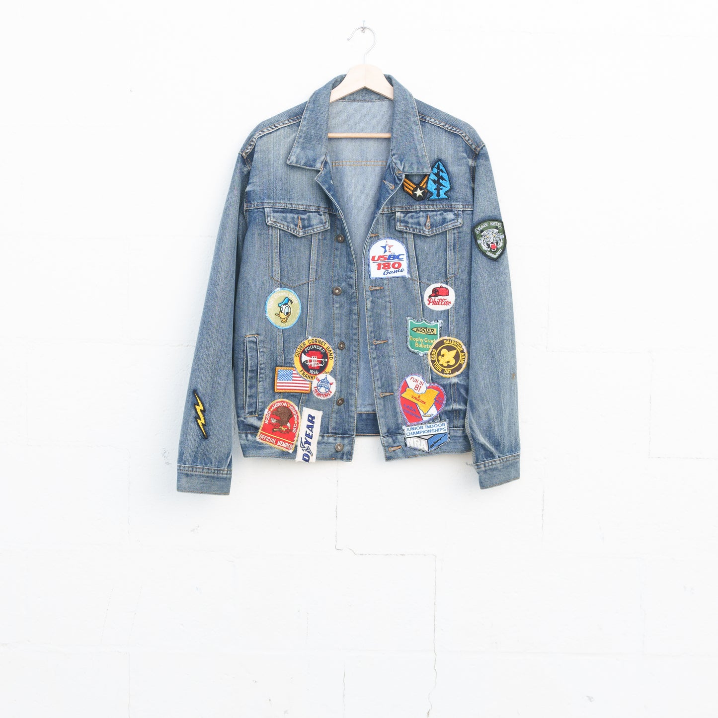 REWORKED DENIM JACKET 002 - MEDIUM