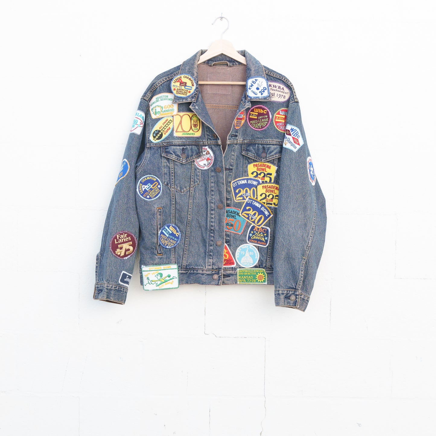 REWORKED LEVI DENIM JACKET 003 - X-LARGE