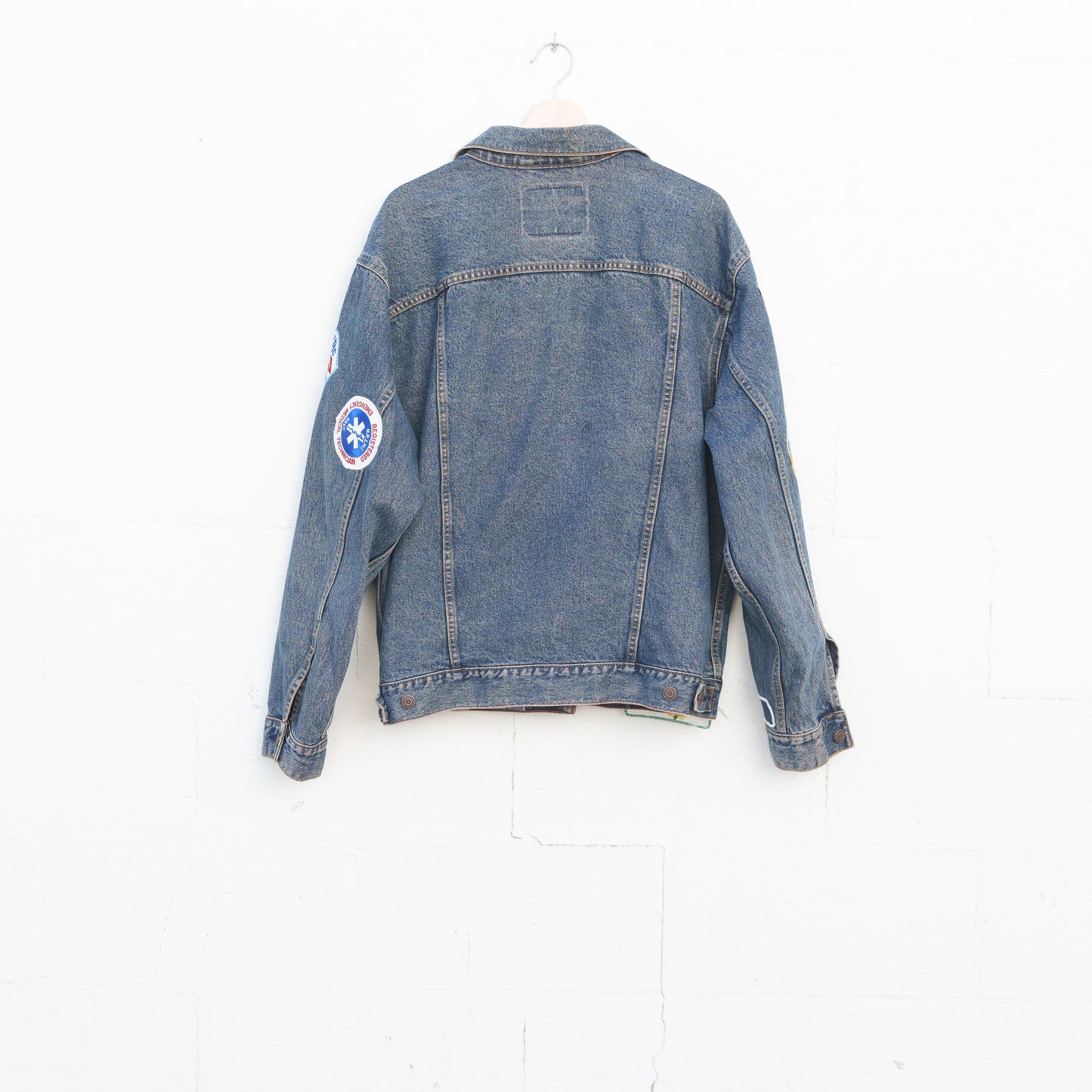 REWORKED LEVI DENIM JACKET 003 - X-LARGE