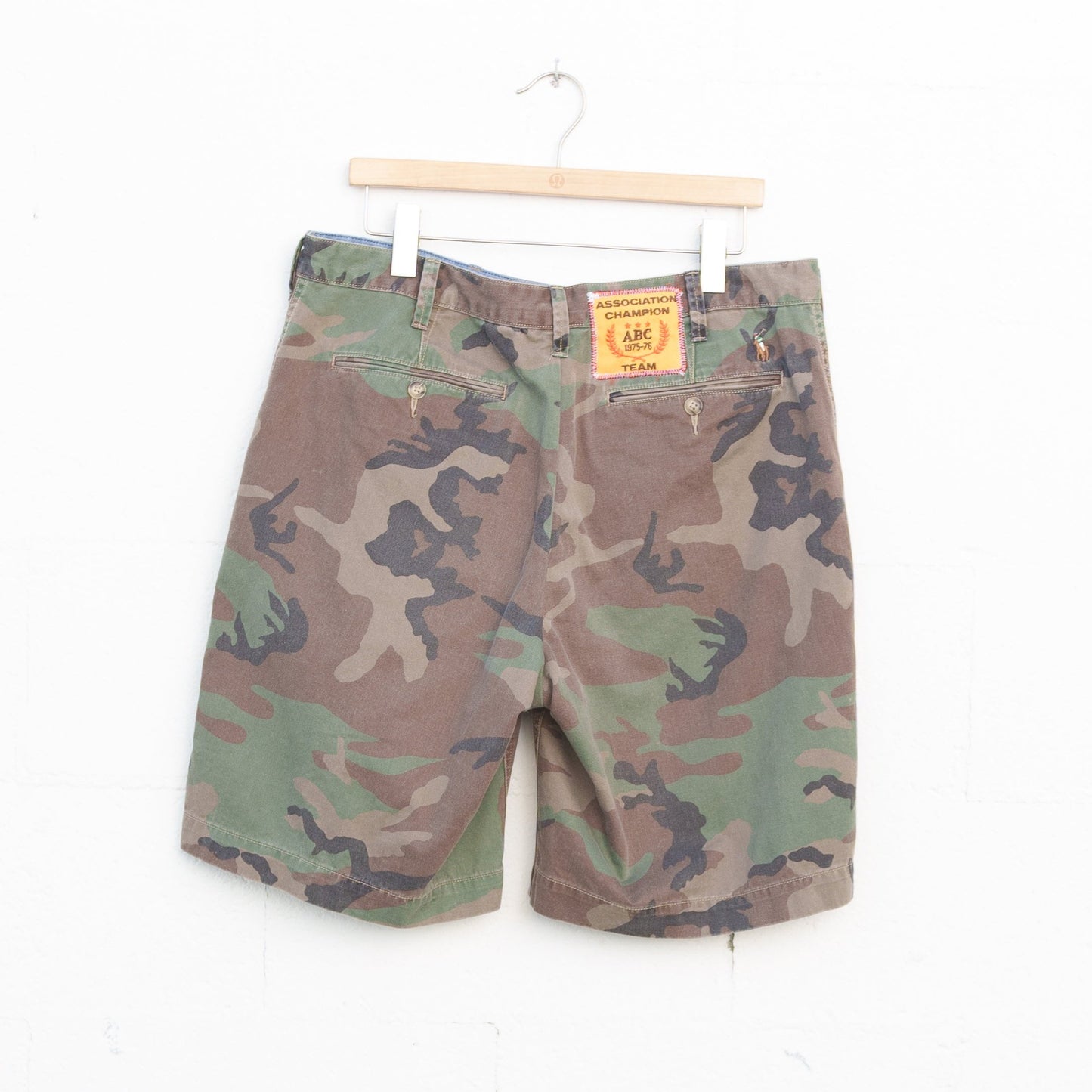 REWORKED DENIM SHORTS 006 - 34" X 9"